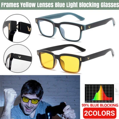 Blaulicht Anti-Augenbelastung Brille blockierend Computer Gaming Brille Brille UK