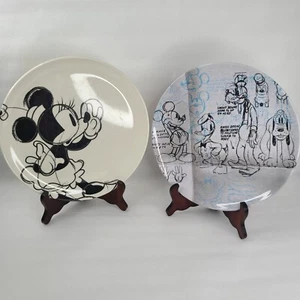 Zak Designs Melamina Disney Minnie Mouse y Mickey Donald Pluto Goofy Boceto 10 - Imagen 1 de 15
