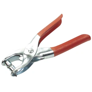 Lochzange Zange Ösenstanze Loch Länge 15cm - 100 Ösen enthalten SET - Bild 1 von 2