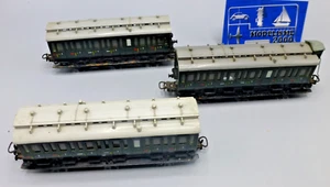 MARKLIN 3 VOITURES VOYAGEURS 3ème CLASSE DB 330/1 + 330/2  HO - Imagen 1 de 5