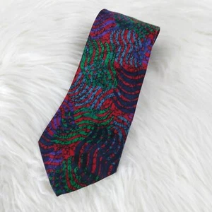 Missoni Cravatte made in Spain multicolor geometric 100% silk Neiman Marcus - Picture 1 of 6