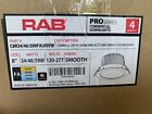 New Rab C8r34/46/599Faunvw| 8? Pro Series Commercial Downlight 120-277V Qty (4)