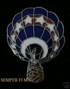 VINTAGE ALBUQUERQUE HEISSLUFTBALLON HUT ANSTECKNADEL ALL STAR - Bild 1 von 9