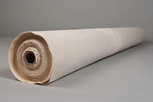 Tela antipolvo 100 % algodón cámbrico crema - 60" de ancho a prueba de plumas cualquier longitud - Imagen 1 de 1