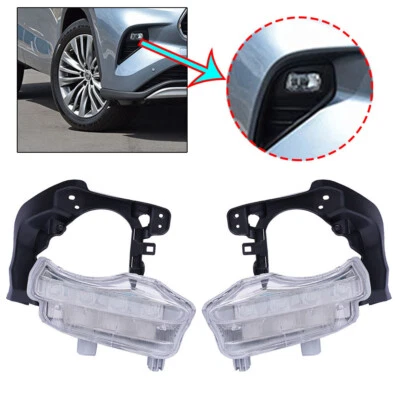 DRL Daytime Running Lamp LED For 2014 2015 2016 Toyota Highlander Replacement - Image 1 of 4