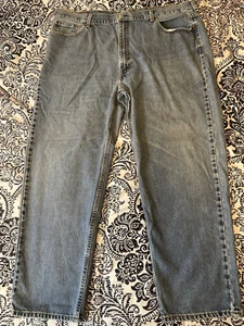 Jeans Levis 550 uomo 46x32 (vestibilità 44x29) vestibilità rilassata gamba dritta denim cotone - Foto 1 di 12