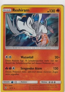Pokemon Card Shimmering Legends No. 14/73 Reshiram Holo German - Picture 1 of 1