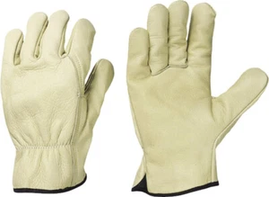 Stronghand FahrerHandschuh Driver Rindnappa Gr.10 grün/beige (Inh. 12 Paar) - Bild 1 von 1