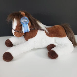 Breyer Majestics Paint Horse Plush Pony Soft Stuffed Animal Toy Aurora World - Picture 1 of 12