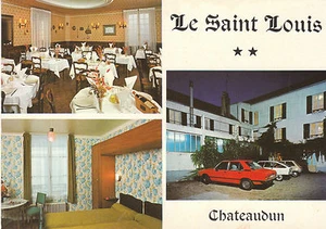 CPSM CARTE PUBLICITAIRE LE SAINT LOUIS CHATEAUDUN - Picture 1 of 1