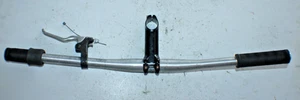 Flat Bar Handlebar 68cm Silver 31.8mm 11/8" Threadless Stem 100mm Basic Groupset - Picture 1 of 13