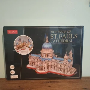 3D Puzzle St. Paul's Cathedral London 643 Pieces Cubic Fun - Picture 1 of 10