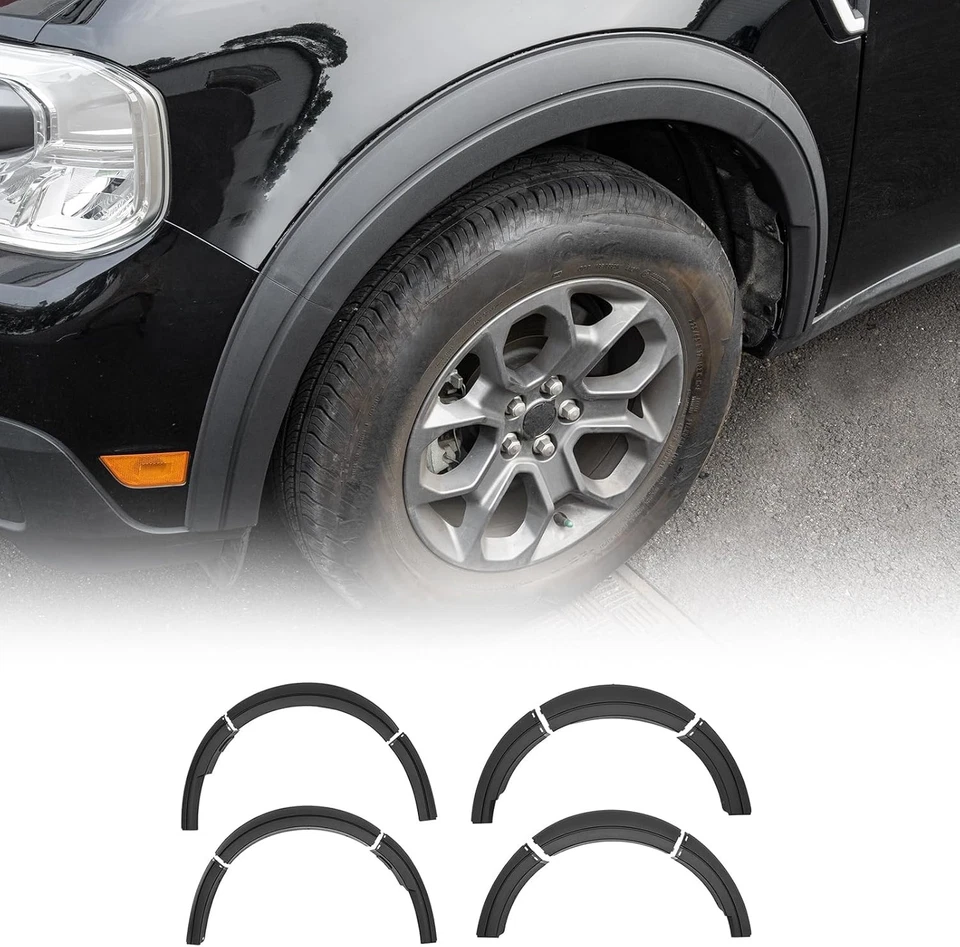 For 2022-2025 Ford Maverick Fender Flares Wheel Eyebrow Protectors Fender Trim - Изображение 1 из 4