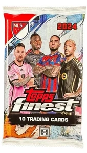 2024 Topps MLS Finest Soccer Hobby Pack - Picture 1 of 12