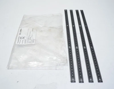 Lot of 4 GN 711.2-AL-400-W-M-1 Rulers Figure Aluminum W/Mounting Holes ShipsFREE - Image 1 of 4