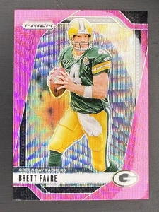 2024 Panini Prizm #110 Brett Favre Pink Wave - Picture 1 of 2