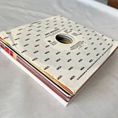 WHITE LABEL PROMO  7" 45rpm LOT: 25 Classic US records + company sleeves! #5 - Image 1 of 4