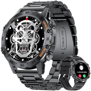 Reloj inteligente militar para hombre (respuesta/marcación de llamadas), 100 modos deportivos, 5 cajeros automáticos acuáticos... - Imagen 1 de 7