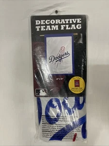 Bandiera banner doppia faccia Los Angeles Dodgers interno esterno, licenza MLB - Foto 1 di 9