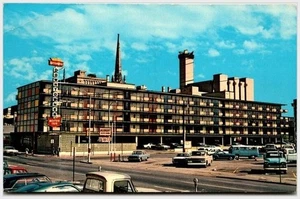 Downtowner Motor Inn Little Rock, AR '60s Color Postcard Americana - Picture 1 of 2