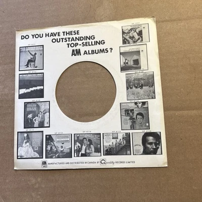 1 Company Sleeve Only Quality Albums Herb Alpert Wes Montgomery Foto 1 de 4