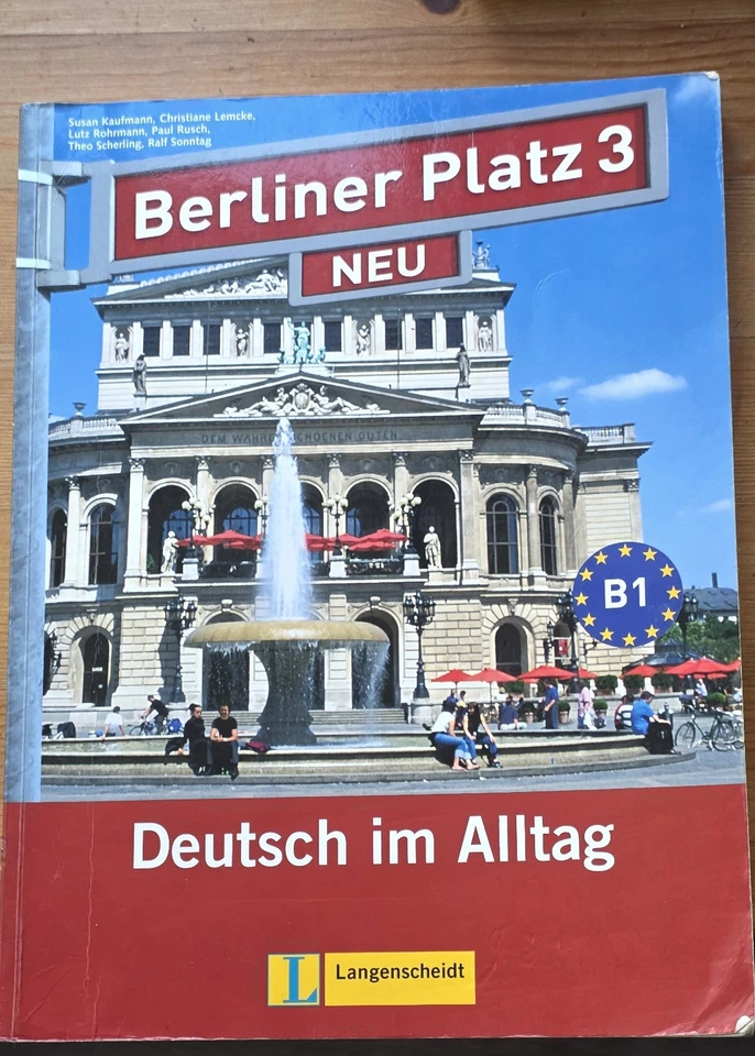 Berliner Platz 3 Lehr- und Arbeitsbuch 3 mit 2 Audio-CDs - Bild 1 von 1