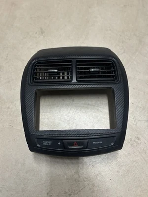 2011-2016 MITSUBISHI OUTLANDER SPORT CENTER DASH RADIO BEZEL WITH AIR VENTS OEM - Image 1 of 4