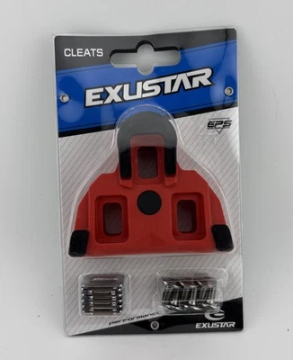 NOVO Exustar EPS Chuteiras de Pedal de Bicicleta Shimano SPD-SL Compatível 4.5º Float E-RSL11 - Imagem 1 de 3