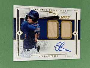 RYAN CLIFFORD Auto Relic 2024 Panini National Treasures /49 NY Mets ON CARD - Picture 1 of 2