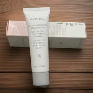 NIB Mary Kay Medium Coverage Foundation IVORY 104 - 1 FL OZ. - Picture 1 of 3