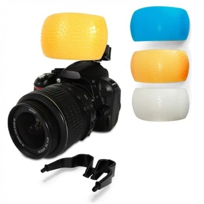 3 Color Pop up Flash Diffuser Cover Kit - Image 1 of 4