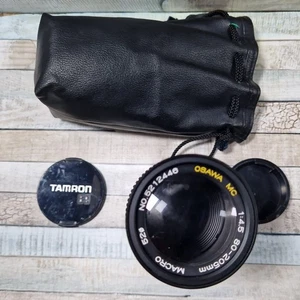 Lente zoom macro vintage Osawa MC 80-205 mm f/4,5 lente 52 mm PENTAX K-MONT - Imagen 1 de 15