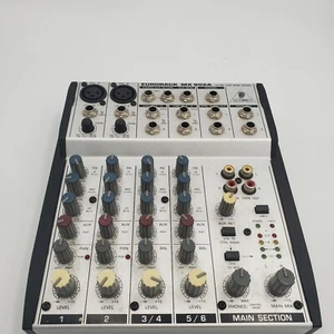 Behringer Eurorack MX 602A 6 Channel Compact Mixer Working. No Power Cable - Picture 1 of 5