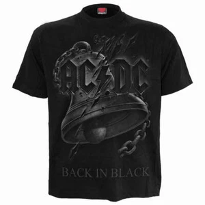 AC/DC T-Shirt Schwarz Unisex Back In Black Torn - Bild 1 von 4