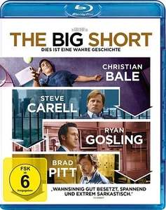 THE BIG SHORT (Christian Bale, Steve Carell, Brad Pitt) Blu-ray Disc NEU+OVP - Bild 1 von 1