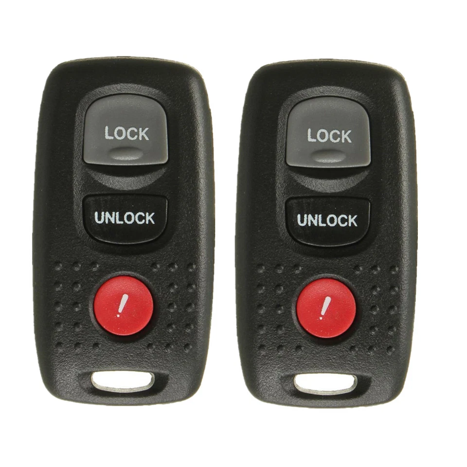 2 piezas para Mazda 3 6 MPV Protege 5 3 botones Smart Remote Key Case Shell Fob Foto 1 de 4