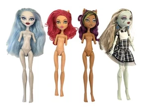 Monster High Ghoulia Howleen Clawdeen Frankie Lote de 4 Piezas Faltantes Muñecas ÚNICAS EN SU CLASE - Imagen 1 de 13