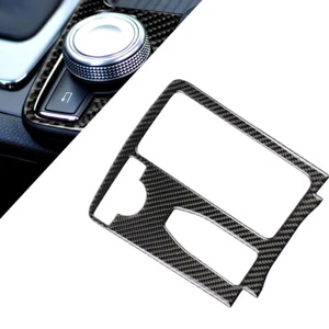 For Mercedes-Benz C/E Class W204 W212 Carbon Fiber Gear Shift Panel Cover Trim - Bild 1 von 12