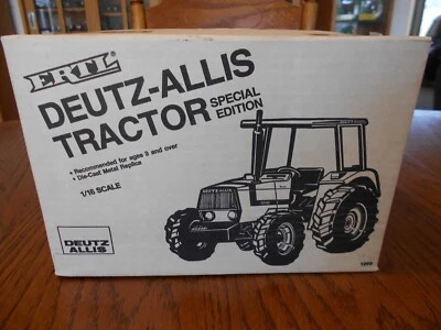 Vintage 1986 ERTL 1:16 Deutz-Allis 6240 Tractor w/MFD, Special Edition #1269 NIB - Image 1 of 4