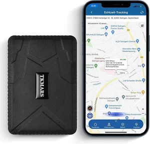 Profi GPS Tracker Auto Pkw Lkw Live Ortungsgerät Magnetisch Wasserdicht 10000Mah - Picture 1 of 8