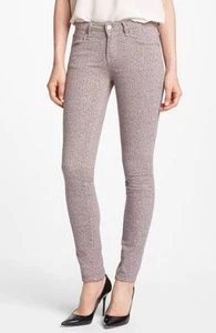 Marc Jacobs Vintage Rose Tan Jacquard Gaia Super Skinny Jeans $198 NWT 26 - Picture 1 of 1