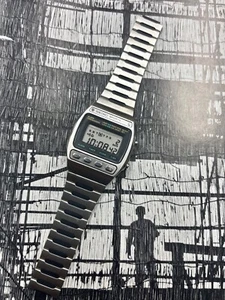 NOS muestra de distribuidor Seiko Sports 100 digital A547-5059 piezas de reloj sin movimiento - Imagen 1 de 10