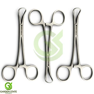 3 Stck. Dental Backhaus Klemme Handtuchclip Tierarzt Körper Piercing chirurgische Klemmen - Bild 1 von 3