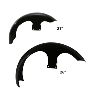21" 26" Wheel Unpainted Front Fender Fit For Harley Touring Street Glide 97-13 - Picture 1 of 15