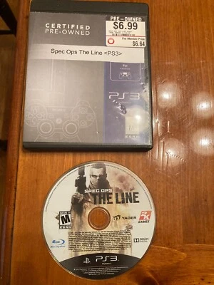 Spec Ops: The Line (Sony PlayStation 3) PS3 | NON WORKING. RARE! - Image 1 of 2