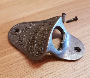 Gusseisen Wandmontage Vintage Antik Stil Flaschenöffner - GUINNESS - Bild 1 von 5