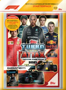 Tarjetas coleccionables Topps Formula 1 Turbo Attax 2021 - 1 paquete de inicio  - Imagen 1 de 1