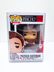 Patrick Bateman American Psycho Funko Pop 942 With Pop Protector Rare - Picture 1 of 6