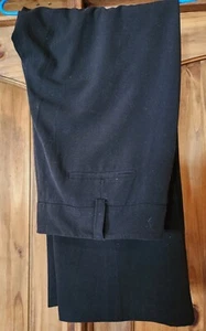 AGB Woman Knit dress pants size 18W black lined zipper Whimsigoth - Picture 1 of 4