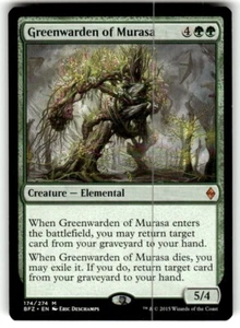 Greenwarden of Murasa Battle for Zendikar Regular MTG NM - Picture 1 of 2